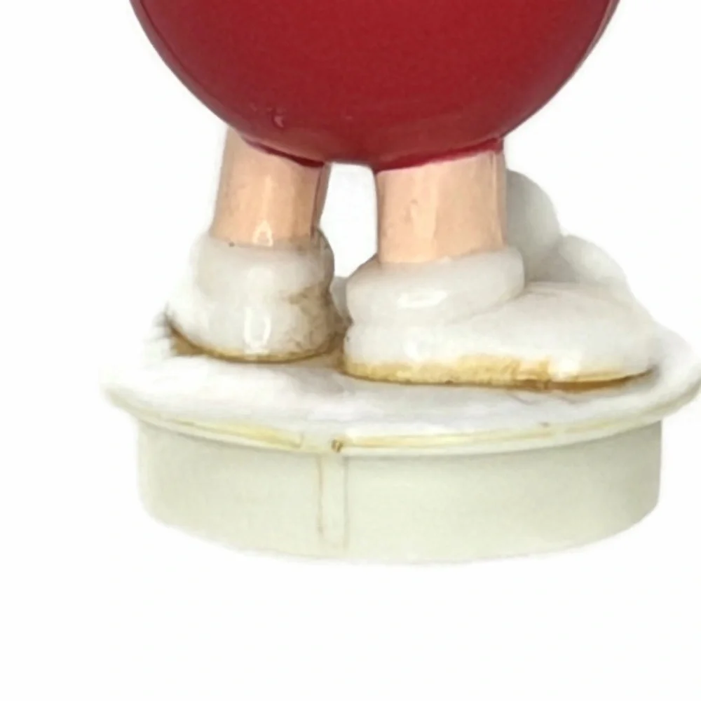 Vintage M&M'S Red Ornament Candy Topper